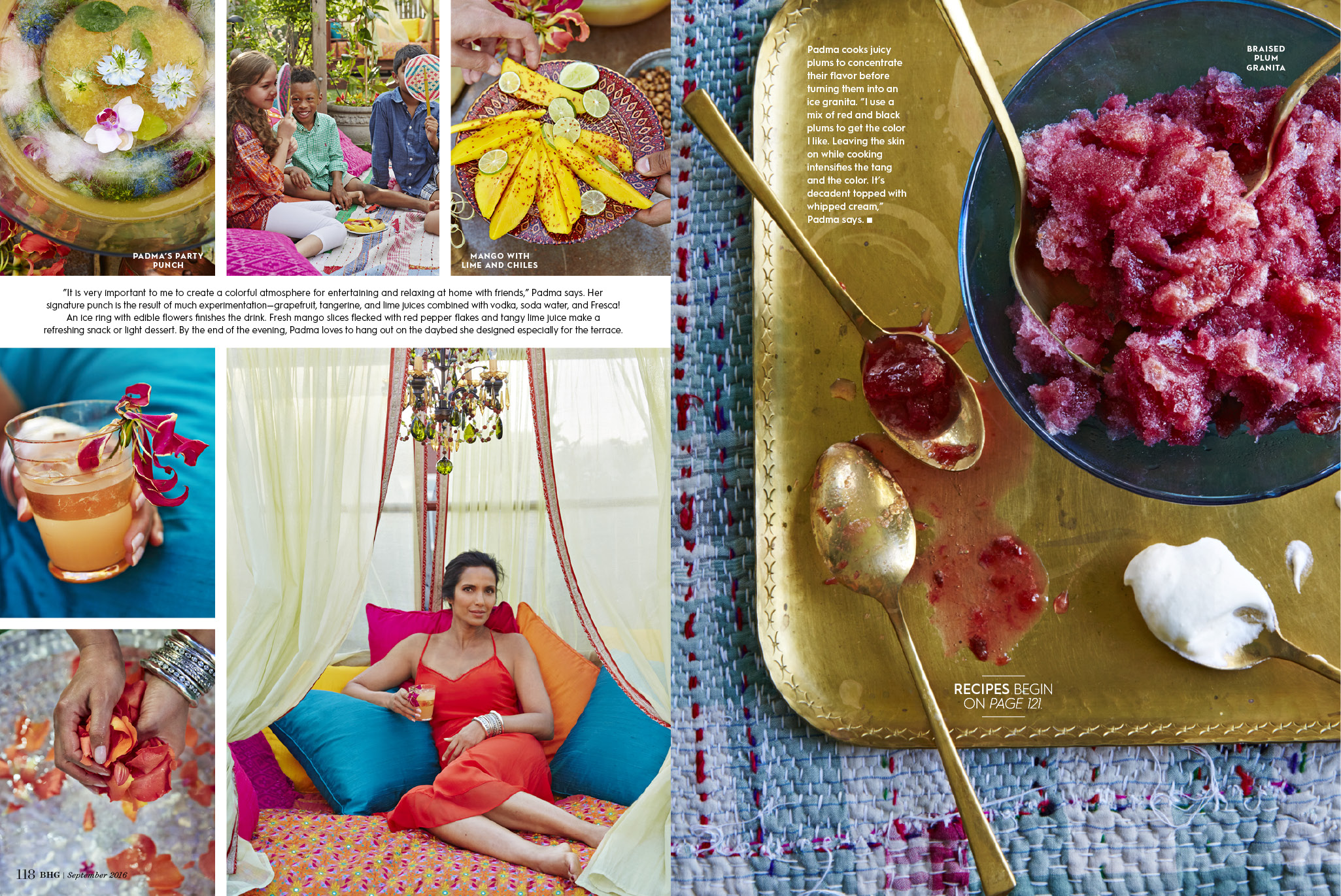 <strong>Pure Padma, Better Homes & Gardens Magazine</strong><br />Words: Joe Yonan | Photos: John Kernick | Food Styling: Alison Attenborough | Prop Styling: Ayesha Patel