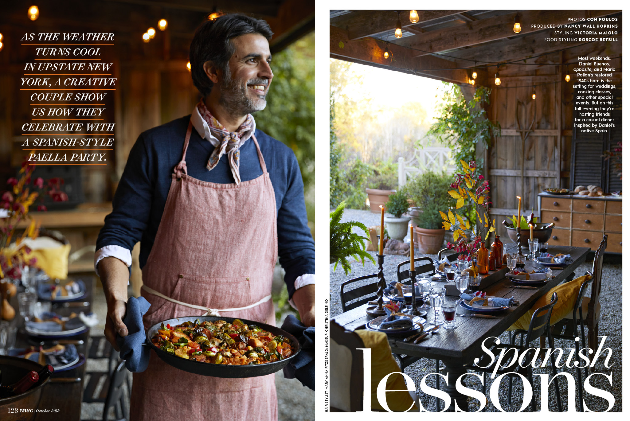 <strong>Spanish Lessons, Better Homes & Gardens Magazine</strong><br />Photos: Con Poulos | Food Styling: Roscoe Betsill | Prop Styling: Victoria Maiolo